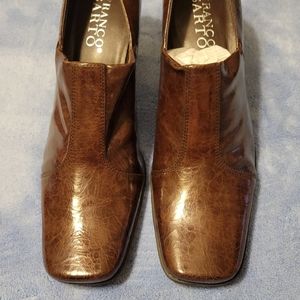 Franco Sarto Leather Heel